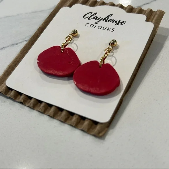 Hand Crafted Vampire Earrings NWT - Picture 3 of 6